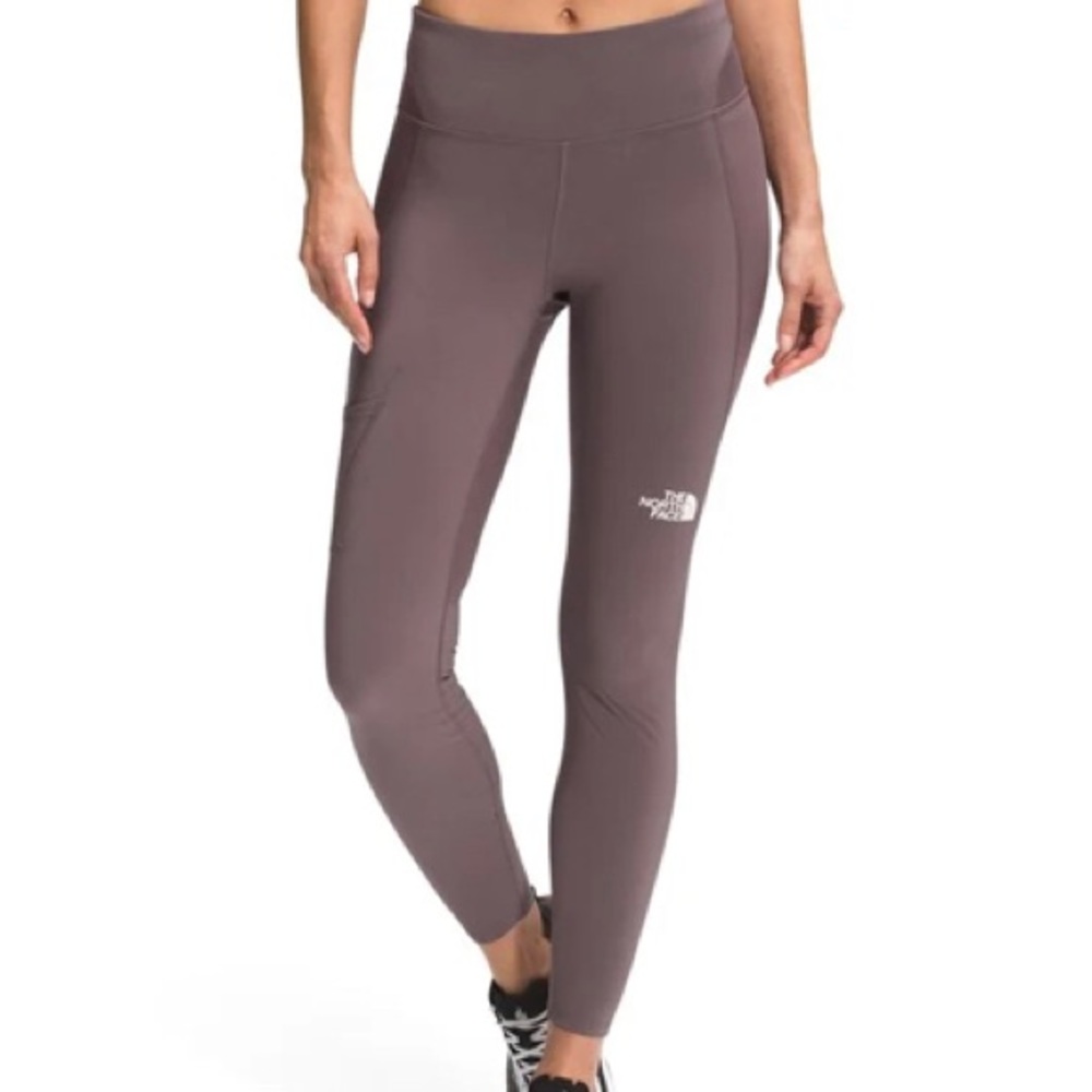Purple North Face Leggings